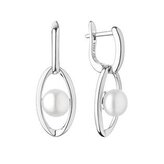 GA1047 Perlové náušnice s přírodními perlami