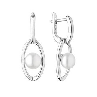 GA1047 Perlové náušnice s přírodními perlami