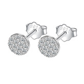 NB-3730 Stříbrné náušnice se zirkony