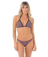 Dámské plavky 69SLAM spodní díl FLOWER SKULL CHEEKY (YBBFKS-PA) S