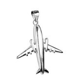 NB-4059 Stříbrný přívěšek - letadlo