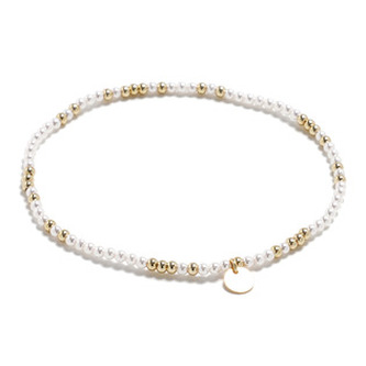 AU0046 Náramek přírodními perlami, stříbro AG925