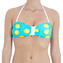 Dámské plavky 69SLAM horní díl WOMEN LEMON BANDEAU (XBDLMO-PA) S