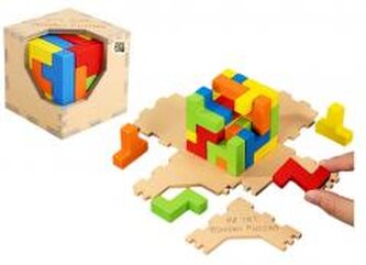 Drewniana kostka magiczna