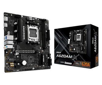 ASRock MB Sc AM5 A620AM-X, AMD A620A, 2xDDR5, 1xHDMI, 1xDP
