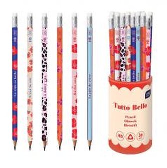 Ołówek z gumką HB Tutto Bello (36szt)