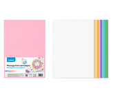 MOOSGUMI samolepící A4 mix pastel LUMA, 10ks