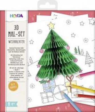Malowanka 3D - Boże Narodzenie