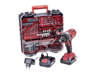 Aku šroubovák CD-S20LiWT, ShareSYS, 20 V Li-ion, 2 Ah, 20 V, s příslušenstvím - WORCRAFT