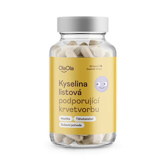 OlaOla Kyselina listová podporující krvetvorbu 60 kapslí