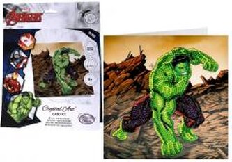 Diamentowa mozika Hulk 18x18cm