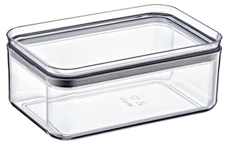 Dóza CRYSTAL 0,75l 10,5x16,5x7,5cm