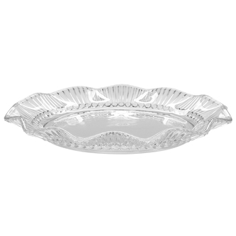 VIVIENNE TALERZ SZKLANY ŚR.17,5CM