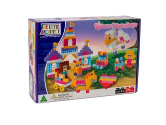 THE LITTLE ARCHITECT Hrad jednorožce 370 dílů, plastová stavebnice