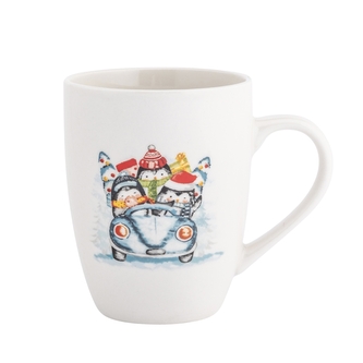 KUBEK BARYŁKA NBC 340 ML DEK. WESOŁY SAMOCHÓD