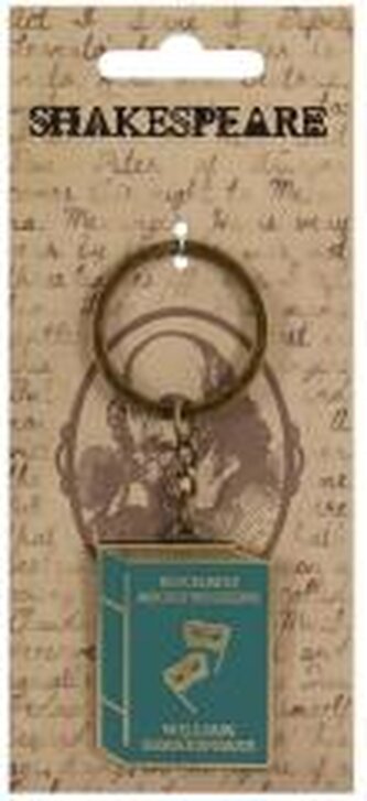 Szekspir Brelok metalowy - Wiele hałasu o nic