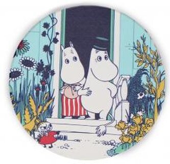 Muminki Podkładka pod kubek - Mama, Tata i Mała Mi