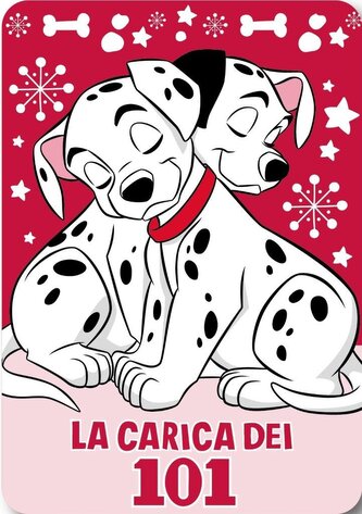 BLANKETS 100X140 LA CARICA DEL 101 DAL36-5394 POLAR FLEECE - 220GSM