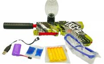 Pistolet na kulki żelowe i strzałki z ładowrką