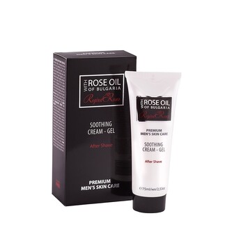 Krémový gel po holení s růžovým olejem pro muže Rose oil of Bulgaria 75 ml