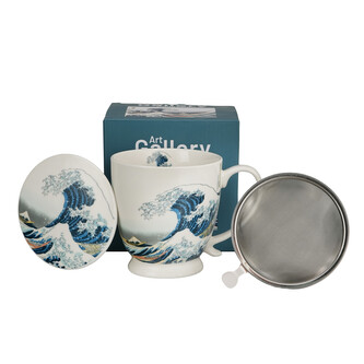 Zaparzacz na stopce THE GREAT WAVE inspired by Hokusai