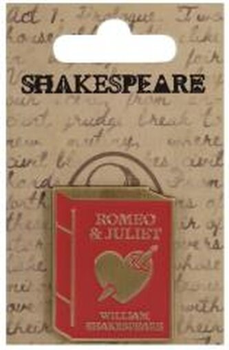 Szekspir Przypinka metalowa - Romeo i Julia