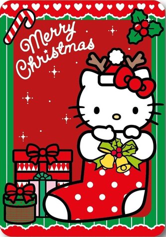 BLANKETS 100X140 HELLO KITTY HK36-3061 POLAR FLEECE - 220GSM