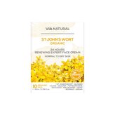Obnovující pleťový krém s bio třezalkou Via natural 50ml