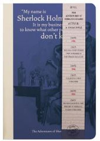 Pulteney Press Notatnik A5 linia - Sherlock Holmes