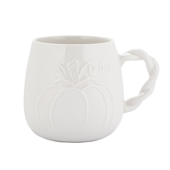 KUBEK DYNIA Z PLECIONYM UCHWYTEM NBC 510 ML KREMOWY