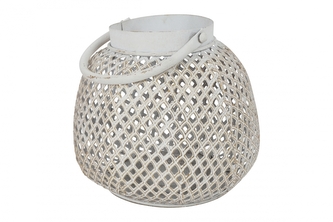 Lucerna Mariba M – bílá, 17 cm