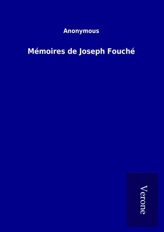 Mémoires de Joseph Fouché