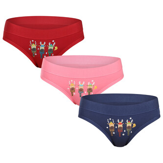 3PACK dámské kalhotky Andrie vícebarevné (PS 1070) S