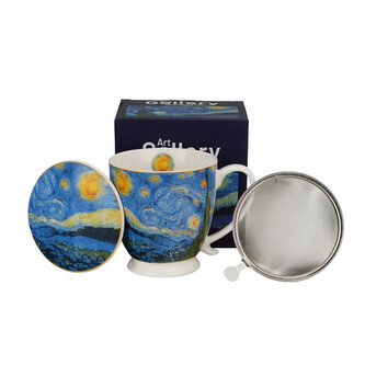 Zaparzacz na stopce STARRY NIGHT inspired by Van Gogh