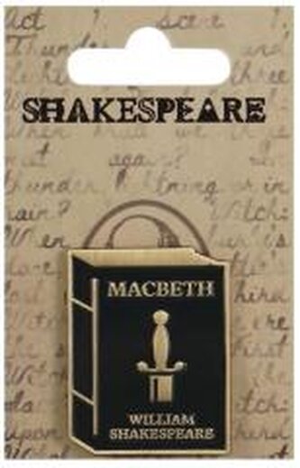 Szekspir Przypinka metalowa - Makbet