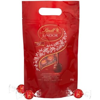 Čokoládové pralinky Lindor - mléčné, 1000 g