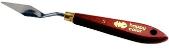 Szpachelka malarska nr5 uchwyt drewno HAPPY COLOR