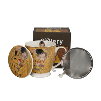 Zaparzacz na stopce KISS CLASSIC inspired by Klimt