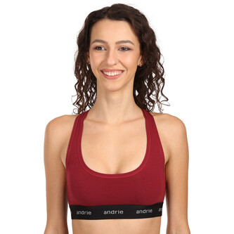 Dámská podprsenka Andrie červená (PS 2893) XL