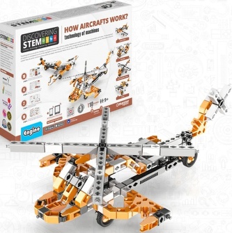Engino Jak fungují letadla? Technologie strojů, věk: 9+