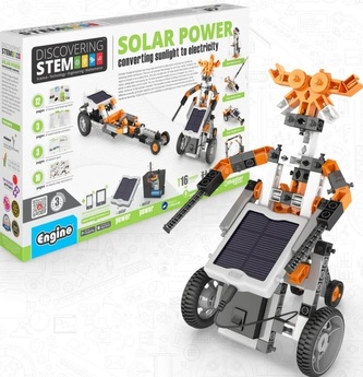 Engino STEM SOLAR POWER: Přeměna slunečního světla na elektřinu, věk: 9+