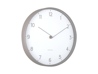 Designové nástěnné hodiny 6057GY Karlsson 30cm