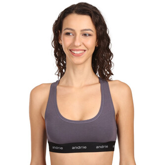 Dámská podprsenka Andrie šedá (PS 2893) S