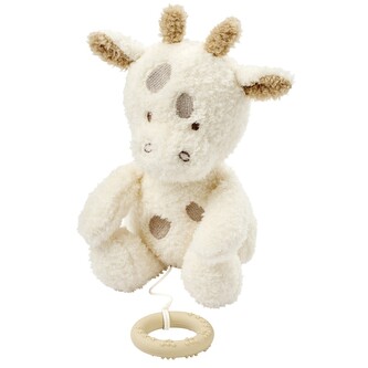 NATTOU Hračka hudební Teddy žirafa 32 cm, 0m+