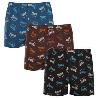 3PACK pánské trenky Andrie vícebarevné (PS 5892) XXL