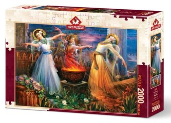 Puzzle 2000 Ognisty taniec