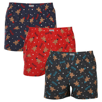 3PACK pánské trenky Andrie vícebarevné (PS 5934) L