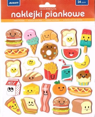 Naklejki dekoracyjne piankowe AVANTI