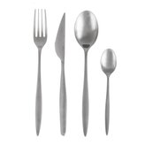 Příbory nerez Matt silver 24 ks