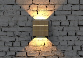 Venkovní LED Immax LUXLINE,nástěnné osvětlení,Dubové dřevo,6W,3000K,240V,IP54